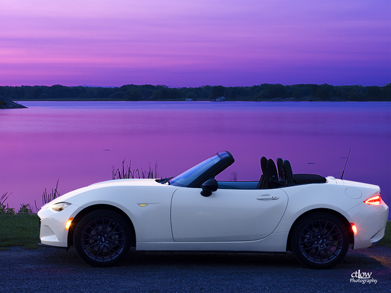 >MX-5 Mazda 1000 Islands Parkway St. Lawrence River Dawn