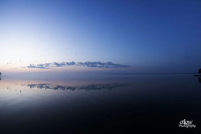 dawn st lawrence river ultra wide angle panorama dawn st lawrence river ultra wide angle panorama